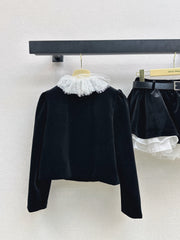 MIUMIU JACKET AND SKIRT SET STYLE 616