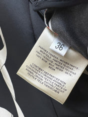 HERMES 25S SILK WIDE-LEG STRAIGHT PANTS 380