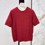 HERMES 26S SHORT SLEEVE SWEATER 547