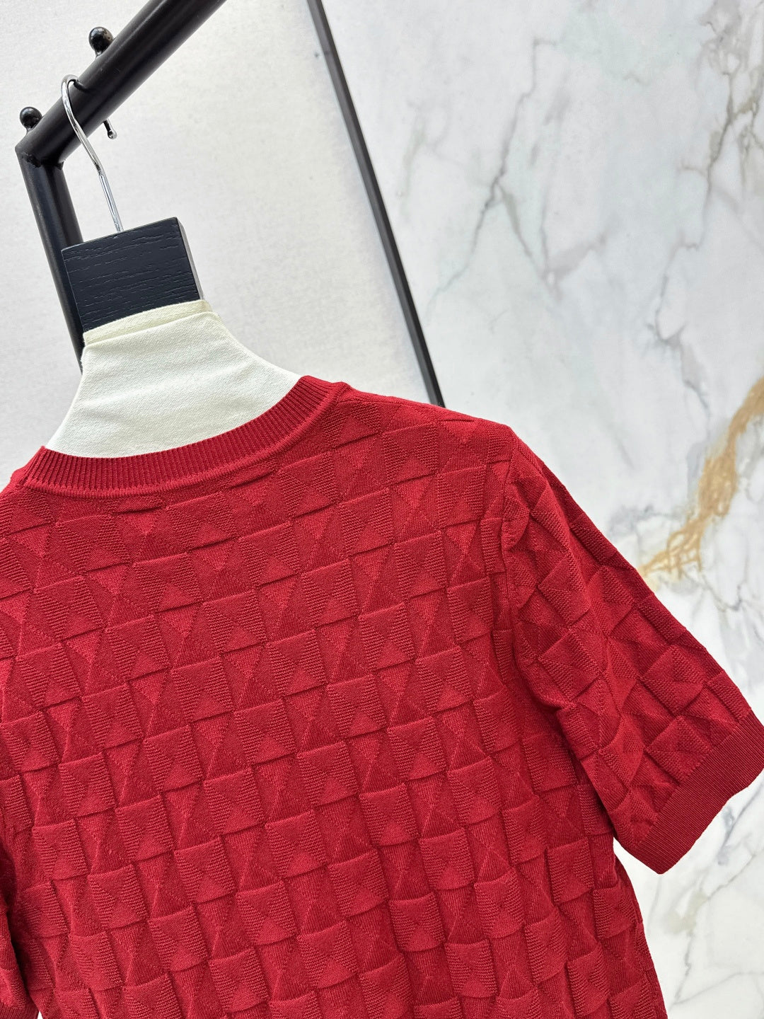 HERMES 26S SHORT SLEEVE SWEATER 547