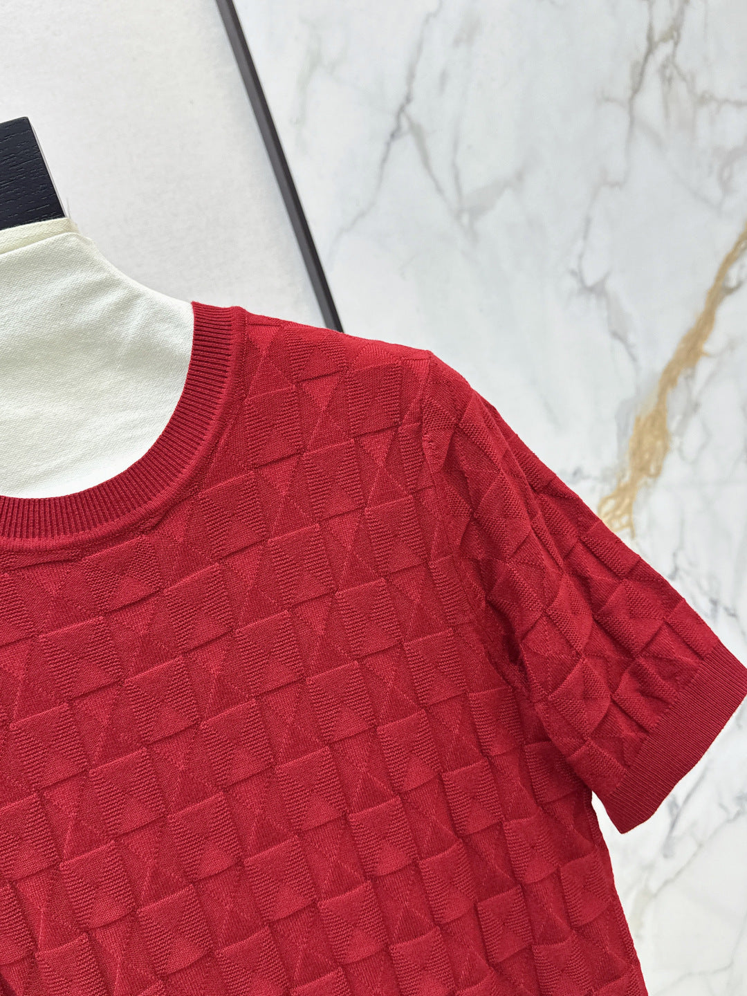 HERMES 26S SHORT SLEEVE SWEATER 547