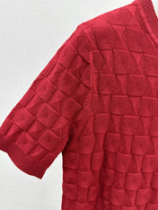 HERMES 26S SHORT SLEEVE SWEATER 547