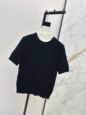 HERMES 26S SHORT SLEEVE SWEATER 546