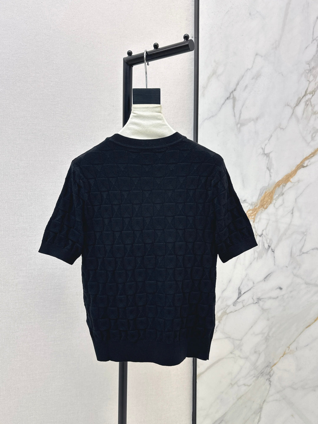HERMES 26S SHORT SLEEVE SWEATER 546