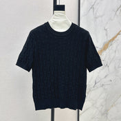HERMES 26S SHORT SLEEVE SWEATER 546