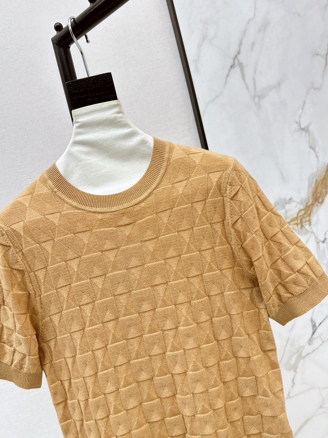 HERMES 26S SHORT SLEEVE SWEATER 545