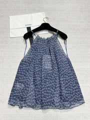 CC 25 Camisole Blue Silk