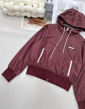 PRADA 25S HOODED SHORT JACKET 306