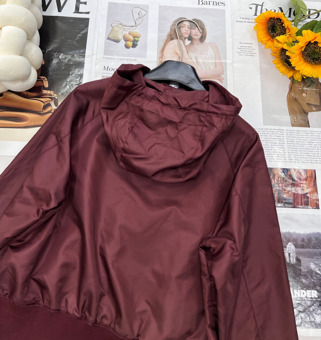 PRADA 25S HOODED SHORT JACKET 306