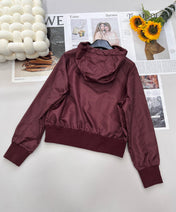 PRADA 25S HOODED SHORT JACKET 306