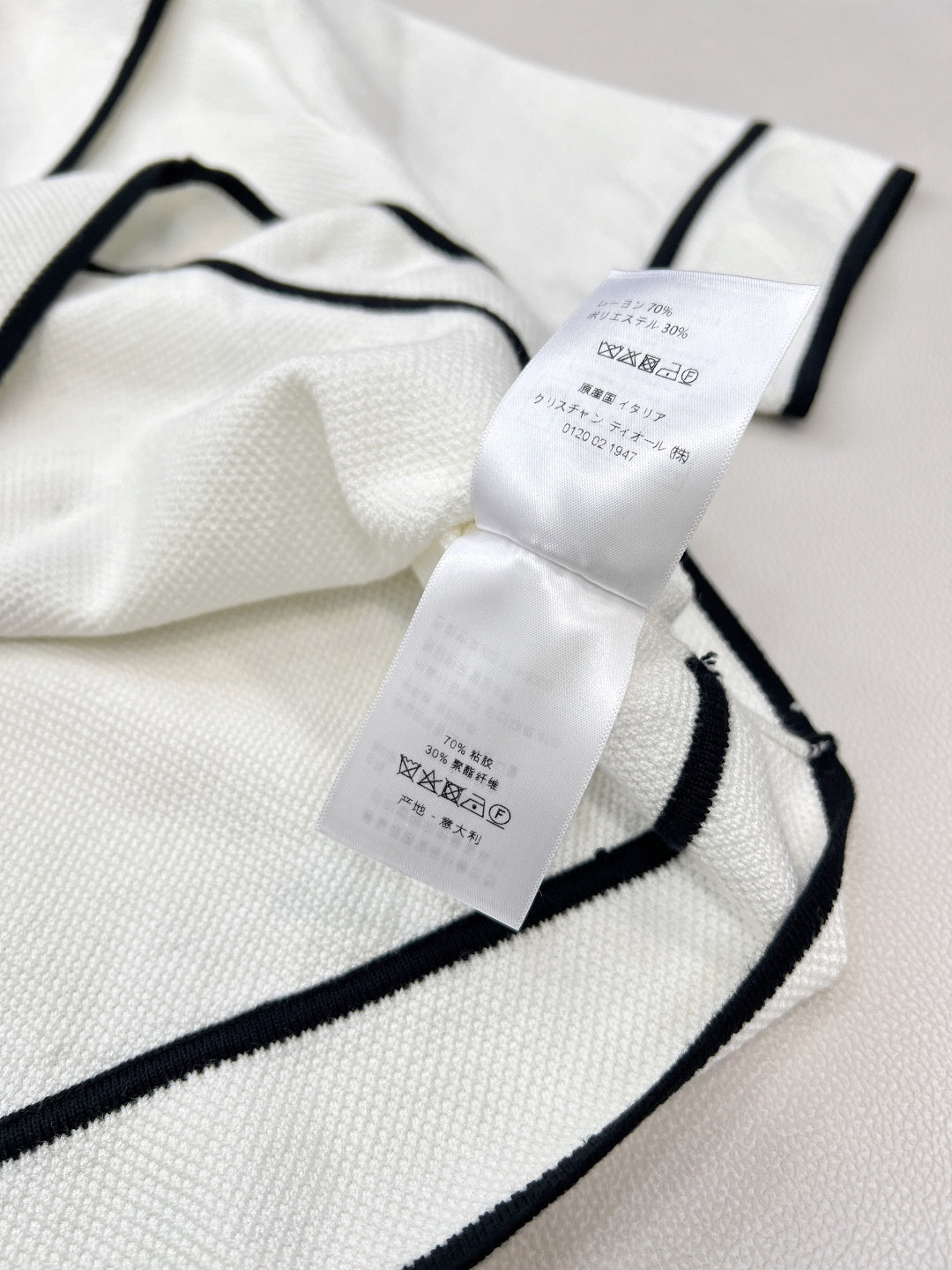 DIOR 25S CROPPED KNIT JACKET 833