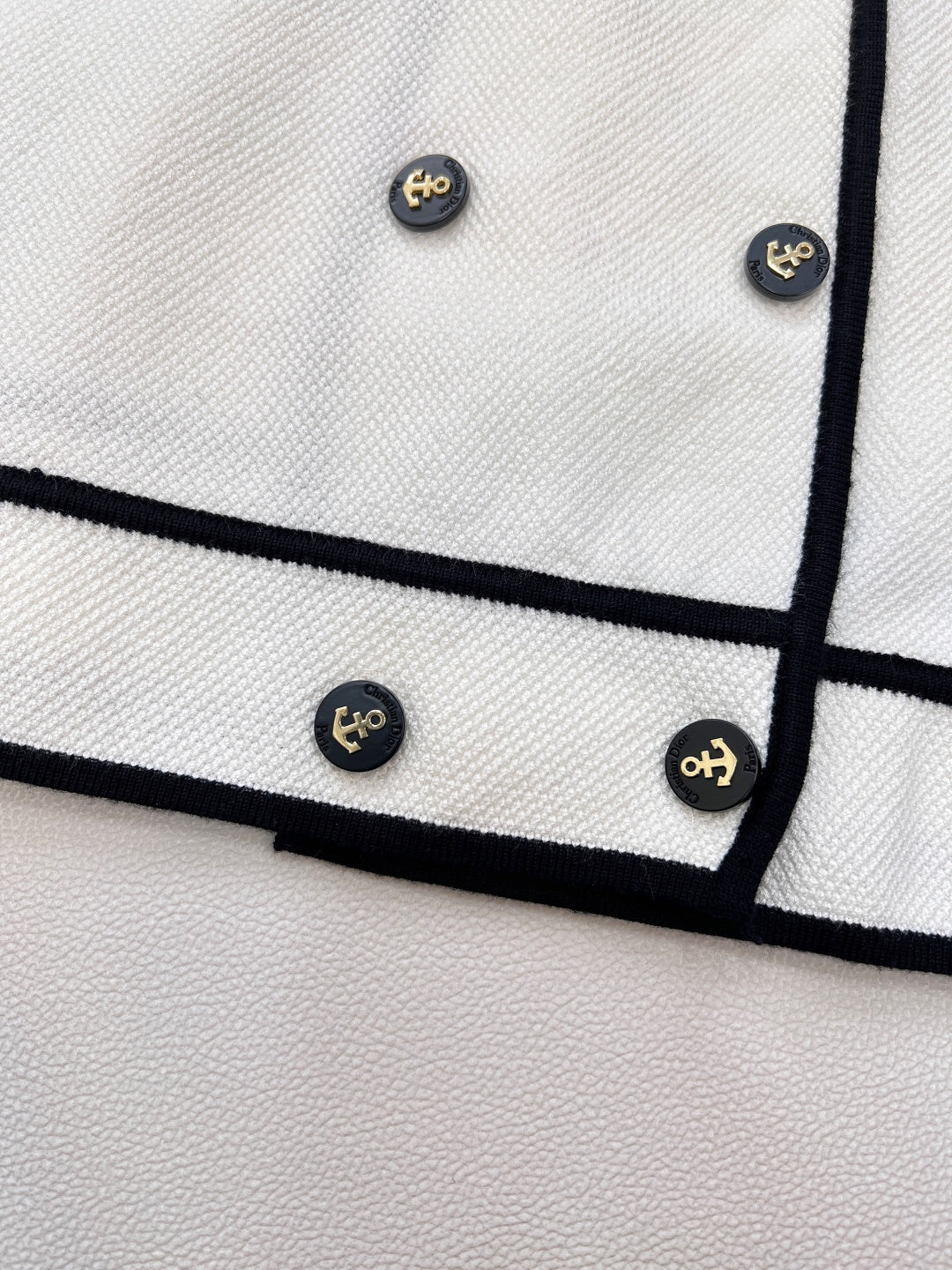 DIOR 25S CROPPED KNIT JACKET 833