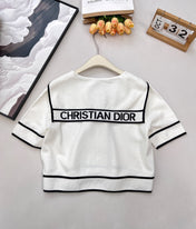 DIOR 25S CROPPED KNIT JACKET 833