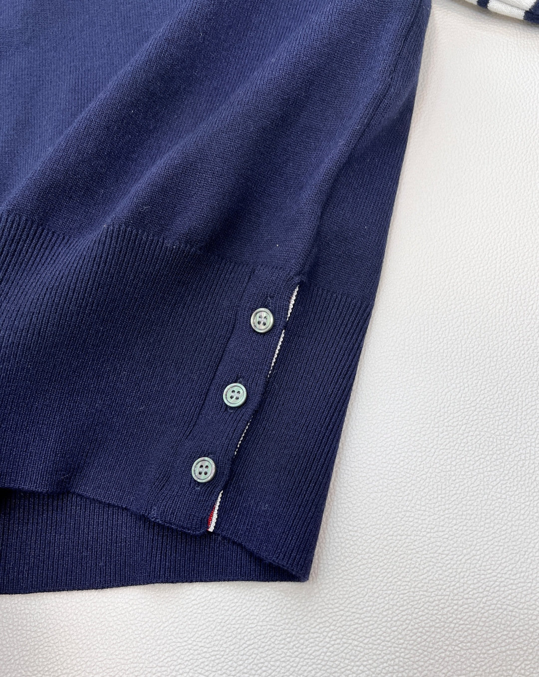 THOM SHORT-SLEEVE KNIT TOP 838133