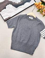 THOM SHORT-SLEEVE KNIT TOP 838140