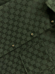 GUCCI SHORT-SLEEVE LAPEL SHIRT STYLE 100