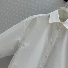 Loewe 25 Shirt White Cotton