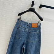Loewe 25 Sickle Jeans Blue Denim Cotton