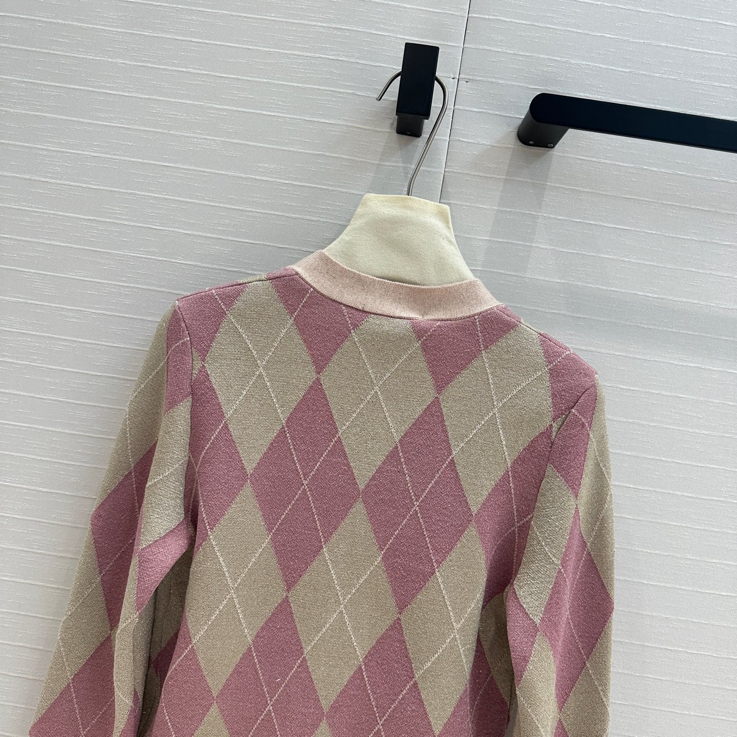 Gucci 25 Cardigan Pink Wool