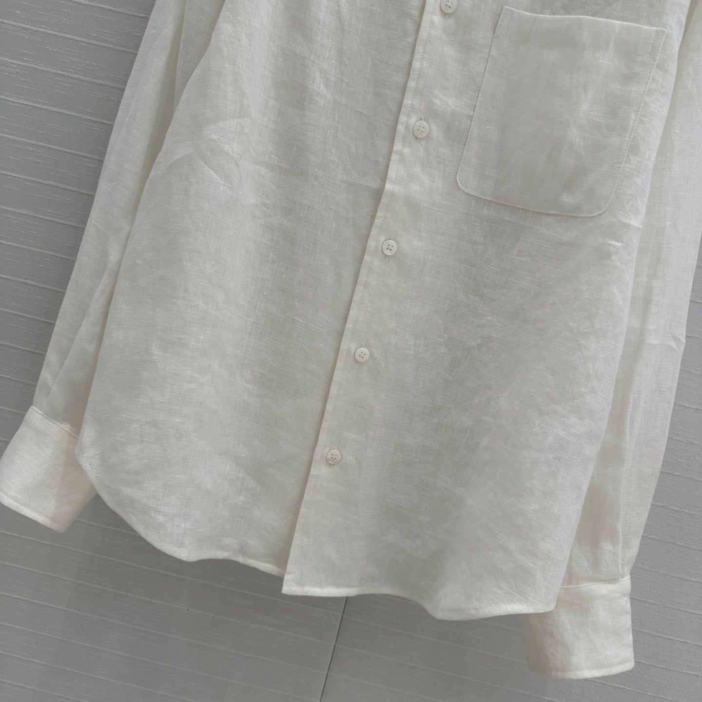 LP WHITE LINEN SHIRT 264286