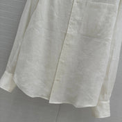 LP WHITE LINEN SHIRT 264286