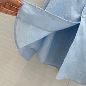 LP BLUE LINEN SHIRT 264280