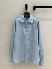 LP BLUE LINEN SHIRT 264280