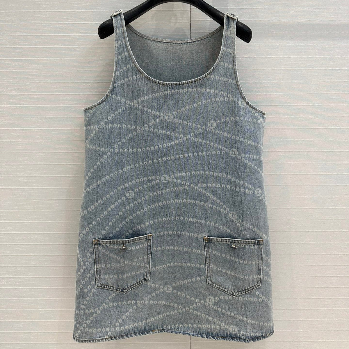 CC Denim Dress Blue Cotton