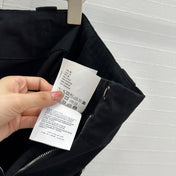 PRADA BLACK A-LINE SKIRT 264358