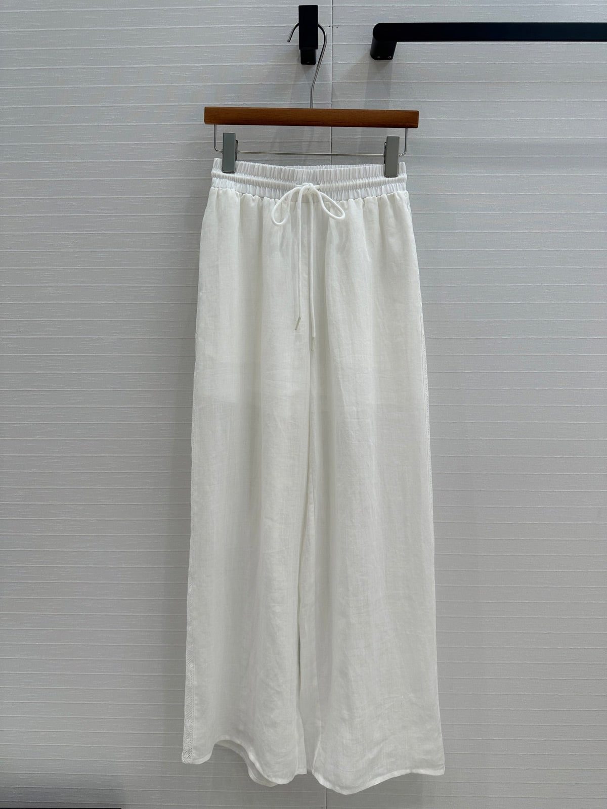 ZIMMERMANN LINEN LACE PANTS 276101