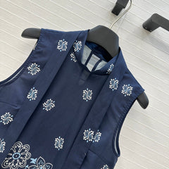 MIUMIU SLEEVELESS TOP AND SKIRT SET 264444