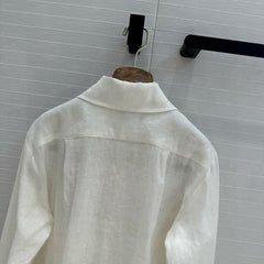 LP WHITE LINEN SHIRT 264286