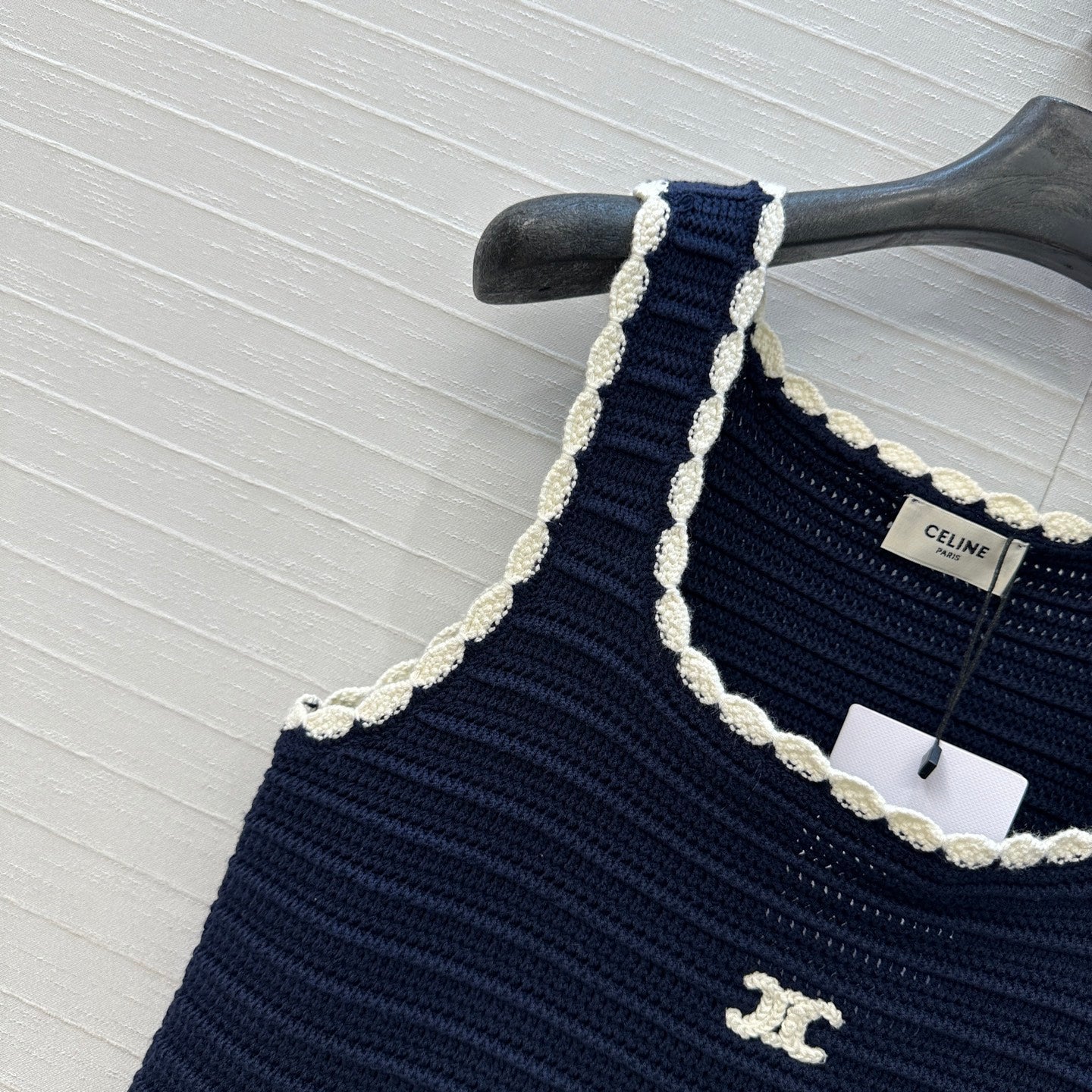 CELINE SLEEVELESS KNIT TOP 268312