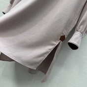 LP LINEN SHIRT DRESS 268356