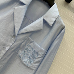 LOEWE THIN TENCEL SHIRT 276092