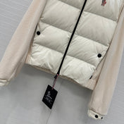 MONCLER 25S SHEARLING AND DOWN JACKET 233