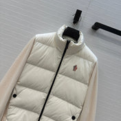 MONCLER 25S SHEARLING AND DOWN JACKET 233