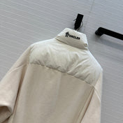 MONCLER 25S SHEARLING AND DOWN JACKET 233