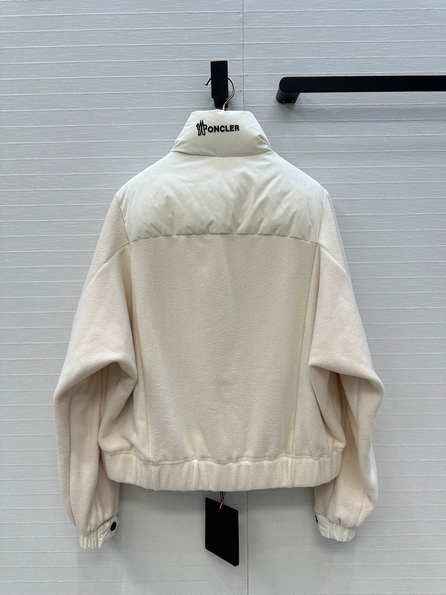 MONCLER 25S SHEARLING AND DOWN JACKET 233