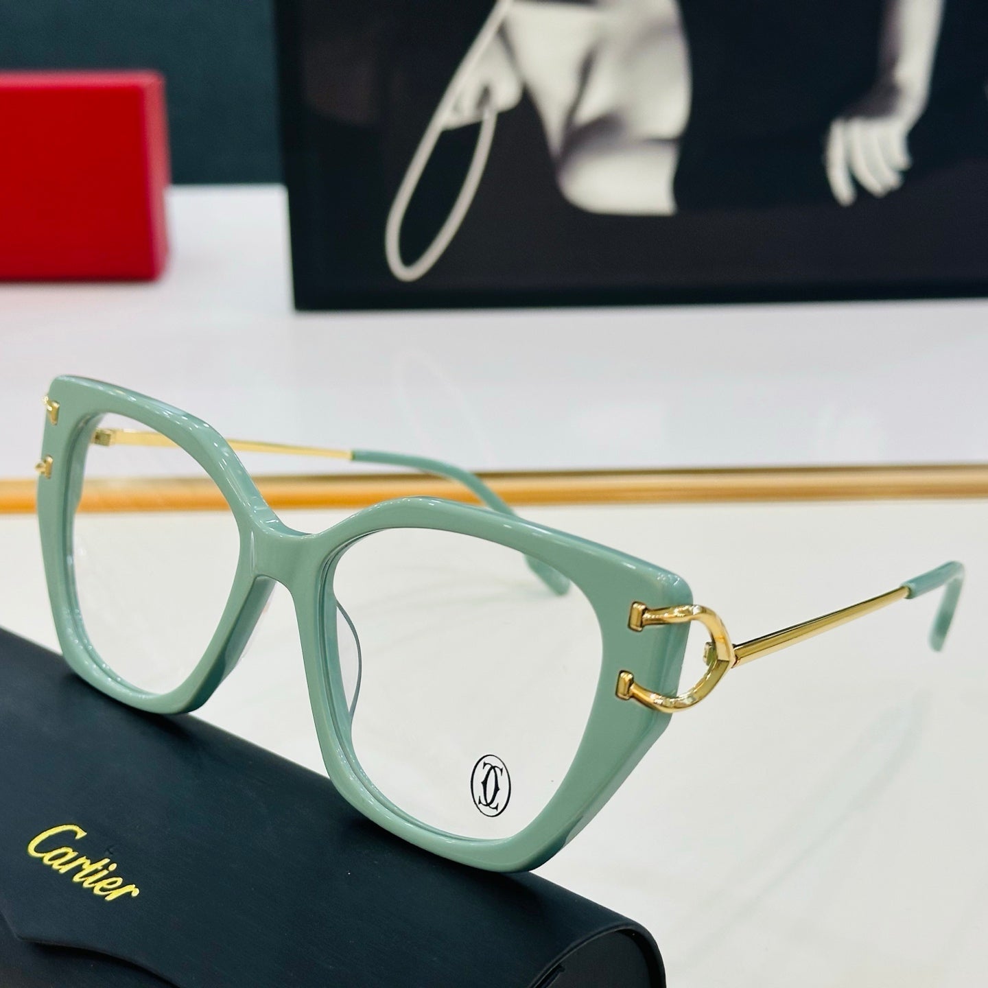 C DE BUTTERFLY FRAME SUNGLASSES 522660 IN ACETATE