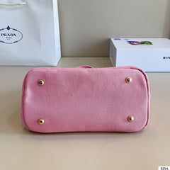 CANAPA TOTE BAG 29 IN BABY PINK DENIM