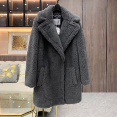 MAX MARA 25S TEDDY SHORT JACKET 076