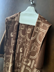 HERMES 25S REVERSIBLE LONG HOODED COAT 048