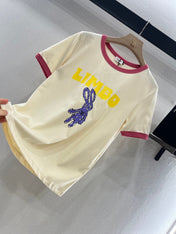 CELINE CARTOON BUNNY PRINT T-SHIRT 274681