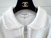 CC 25P Cardigan White Tweed 226821
