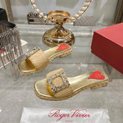 ESPADRILLES MULES IN BEIGE RAFFIA