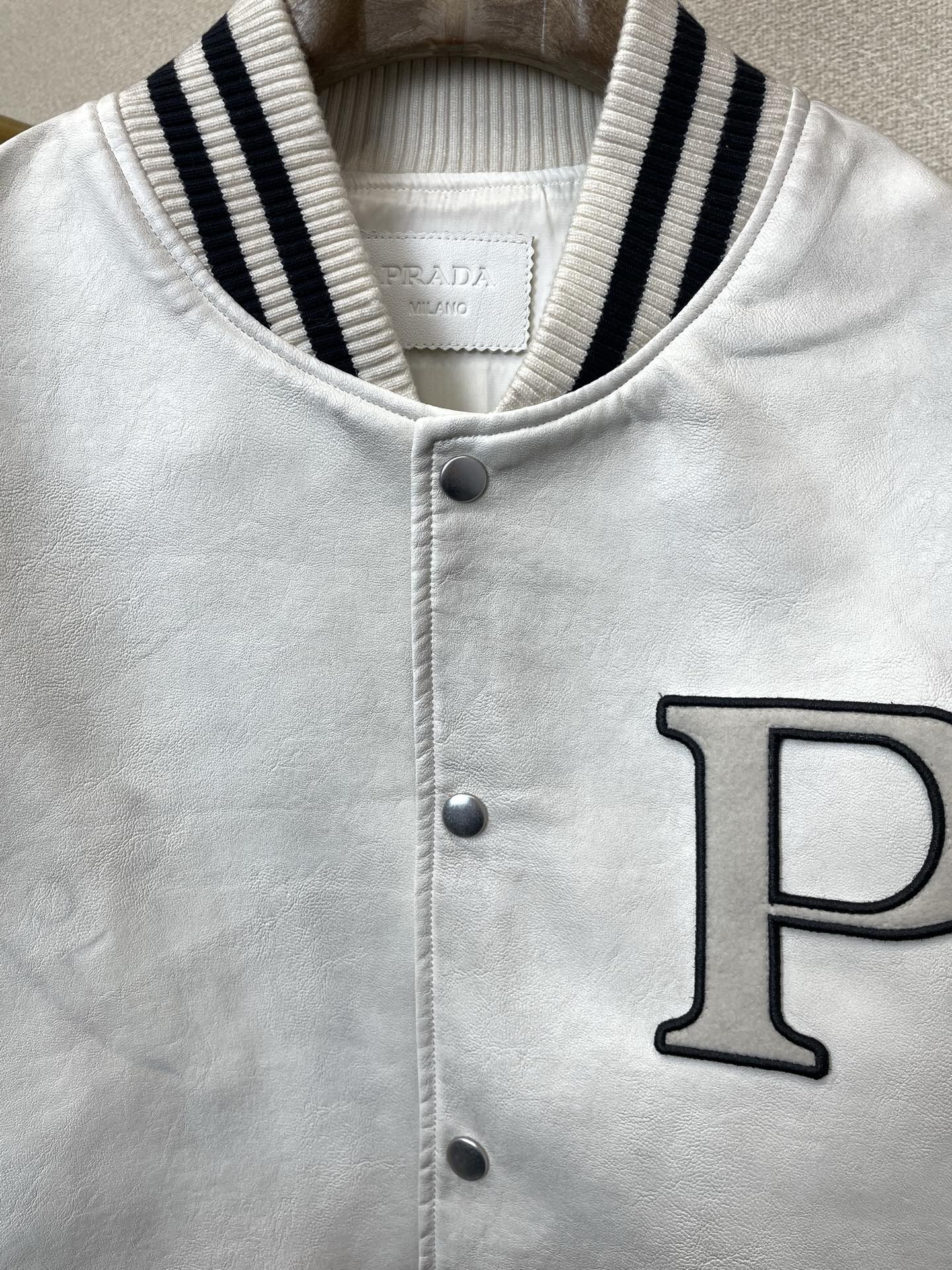 PRADA 25S LEATHER JACKET 418