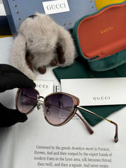 CAT-EYE FRAME SUNGLASSES G8641 IN ACETATE