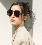MONTAIGNE SQUARE SUNGLASS CD7159 IN ACETATE