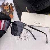 RECTANGULAR FRAME SUNGLASSES G11363 IN METAL